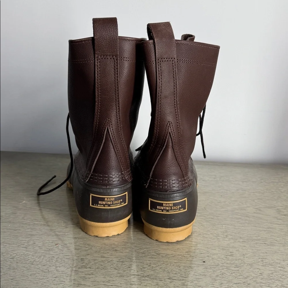 L.L. Bean Men's Brown Hunting Boots Size 10 W